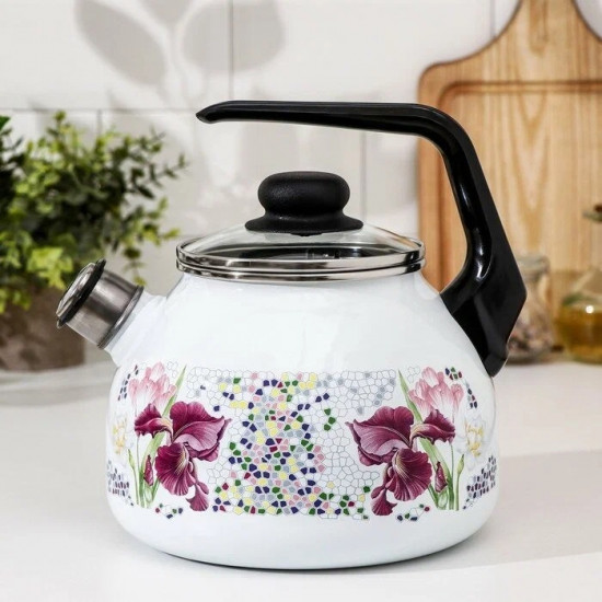 Чайник со свистком Мозаика 3,0л 4с209/я